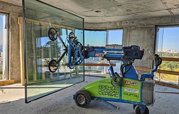 Стеклоробот Winlet. Остекление 